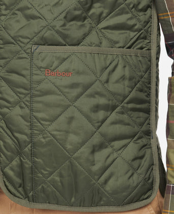 Quilted Zip-in-Liner Bodywarmer | Green