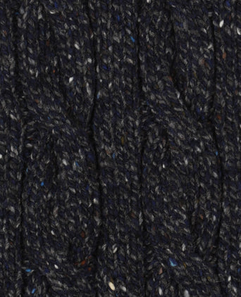 Irish Wool Scarf | Blue