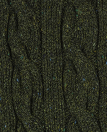 Irish Wool Scarf | Green