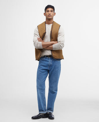 Warm Pile Liner bodywarmer | Brown