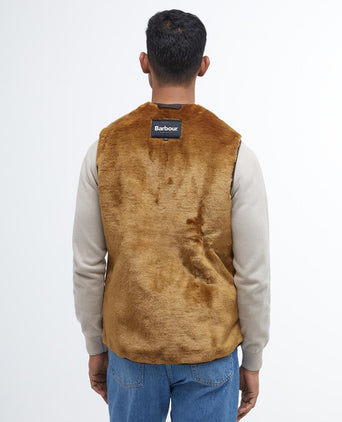 Warm Pile Liner bodywarmer | Brown
