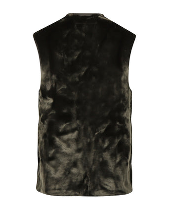 Warm Pile Liner bodywarmer | Green