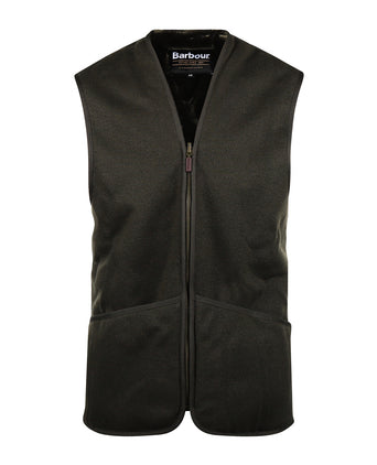 Warm Pile Liner bodywarmer | Green