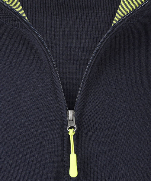 Zip Vest Creggan | Blue