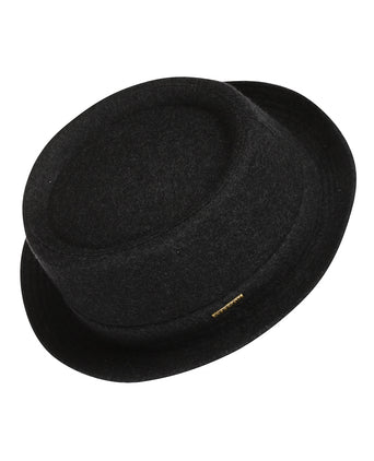 Pork Pie Hat | Dark Grey