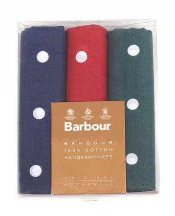 Barbour Handkerchief 3-pack | Spotted Hanks