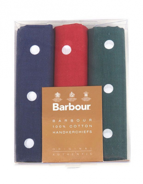 Barbour Handkerchief 3-pack | Spotted Hanks