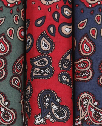 Barbour Zakdoek 3-pack | Paisley Hankies