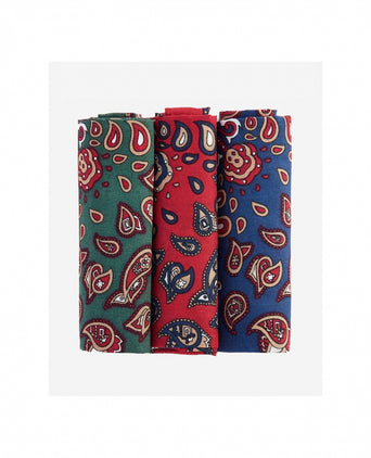 Barbour Handkerchief 3-pack | Paisley Hankies
