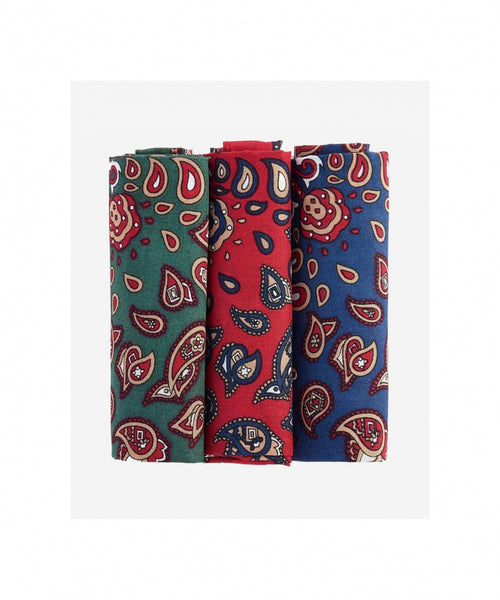 Barbour Zakdoek 3-pack | Paisley Hankies