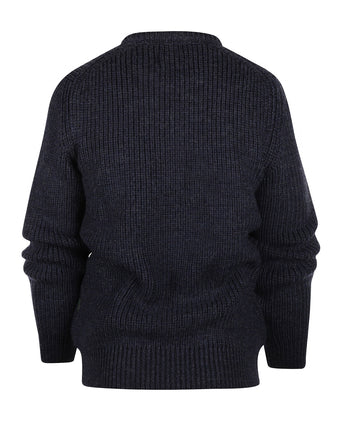 Barbour Pull New Tyne Crew | Denim Blue