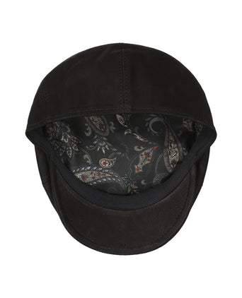 Cap Leather cap | Black