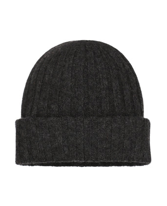 Stetson Beanie Cashmere | Anthracite Grey