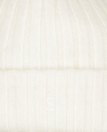 Stetson Beanie Cashmere | White