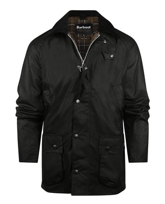 Ashby Wax Jacket | Black