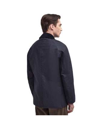 Wax jacket Ashby | Navy Blauw