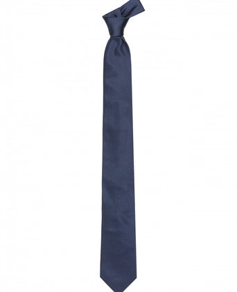 Uni Silk Tie | Navy Blue