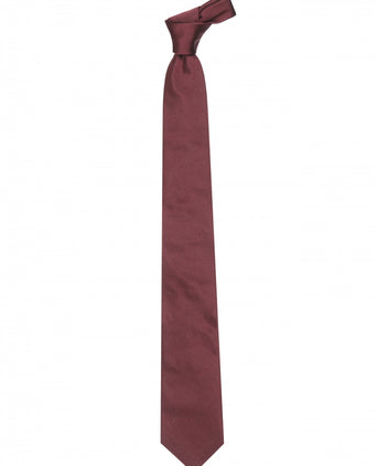 Uni Silk Tie | Bordeaux Red