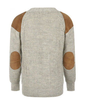 Swaledale Button Cardigan | Beige