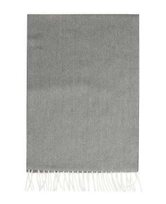 Scarf Wool 180x30 | Grey