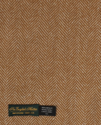 Scarf Wool 180x30 | Brown