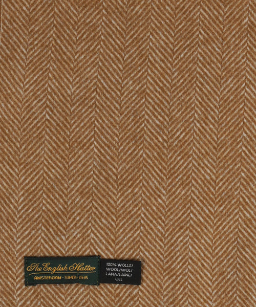 Scarf Wool 180x30 | Brown