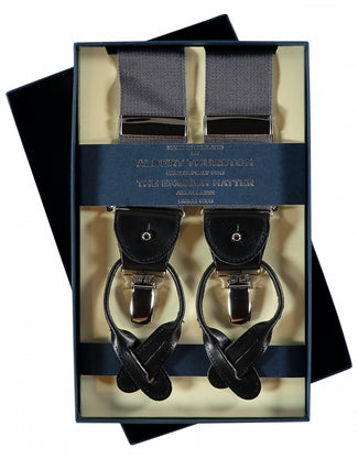 2-in-1 Braces with Clips and Straps | Anthracite Grey 2-in-1 Braces with Clips and Straps | Anthracite Grey