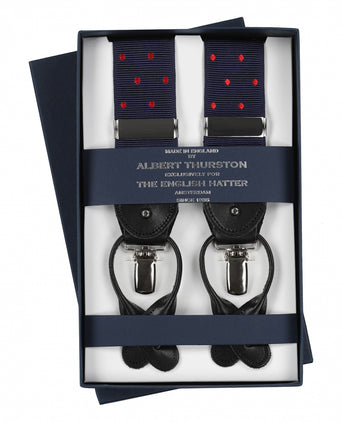 2-in-1 Braces with Clips and Straps | Blue