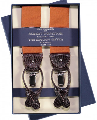 2-in-1 Braces with Clips and Straps | Brown