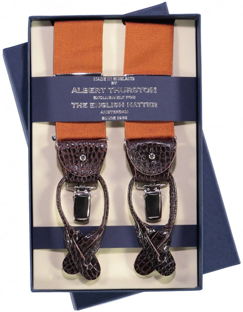 2-in-1 Braces with Clips and Straps | Brown