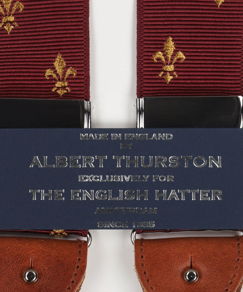 2-in-1 Braces with Clips and Straps | Red