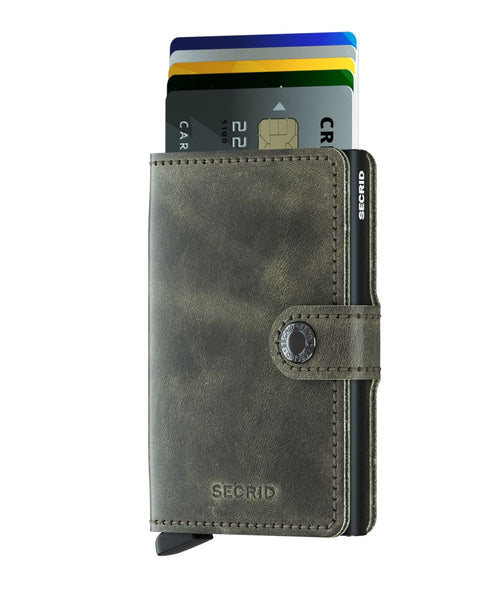 Secrid Miniwallet | Vintage Olive Black