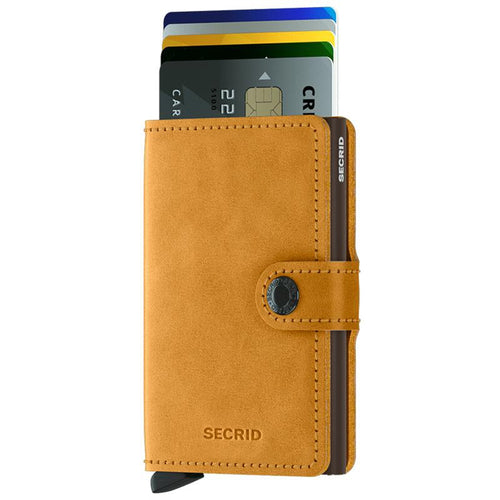 Secrid Miniwallet | Vintage Ocher