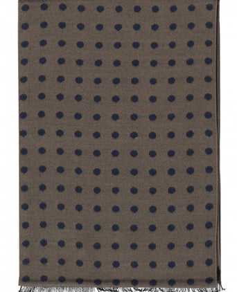 Viscose Sjaal met klassieke Print | Groen