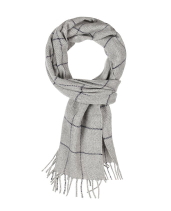 Scarf Wool with Cashmere | Black