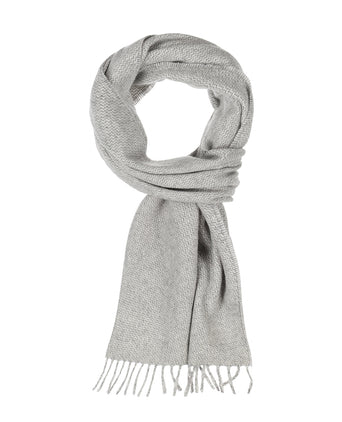 Scarf Wool with Cashmere | Gray