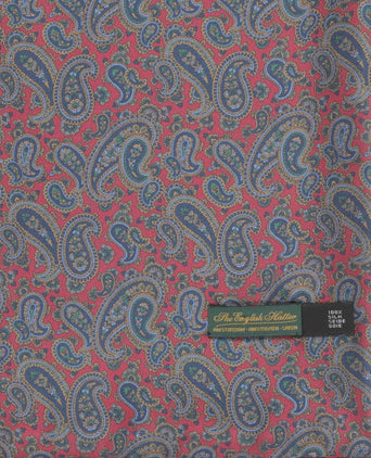 Scarf Silk and Cashmere | Red