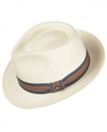Trilby Panama Hoed | Bruin