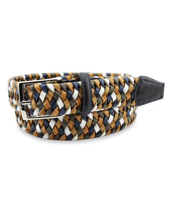 Elastic Leather Braided Belt | Design