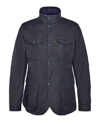 Barbour Wax jacket Ogston | Navy Blue