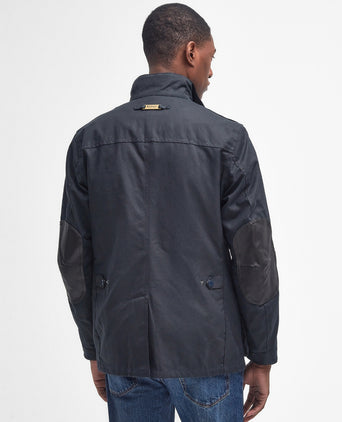 Barbour Wax jacket Ogston | Navy Blue