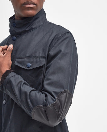 Barbour Wax jacket Ogston | Navy Blue