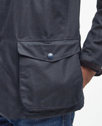 Barbour Wax jacket Ogston | Navy Blue