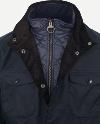 Barbour Wax jacket Ogston | Navy Blue