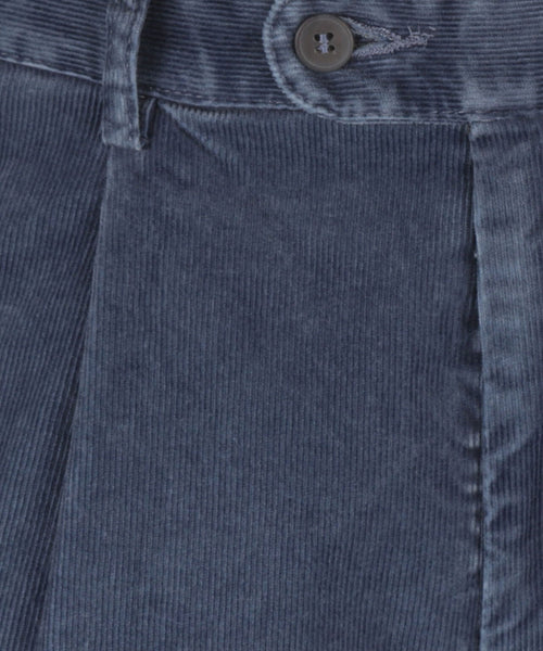 Liverpool Corduroy Trousers | Blue