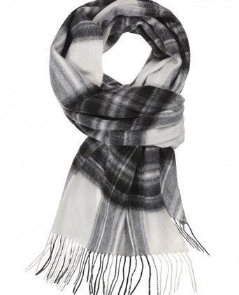 Scarf lambswool 190x48 | Black