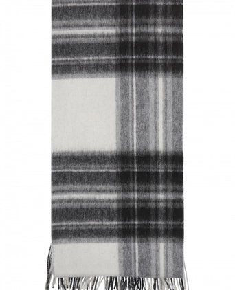 Scarf lambswool 190x48 | Black