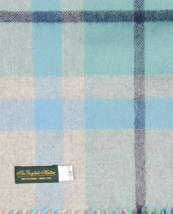 Scarf lambswool 190x48 | Blue