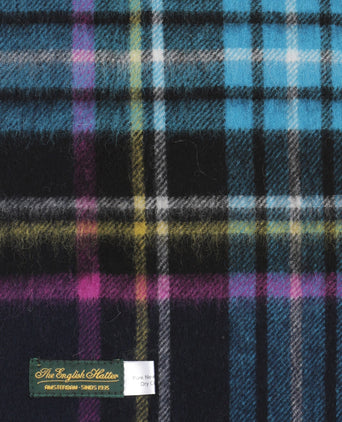 Scarf lambswool 190x48 | Blue