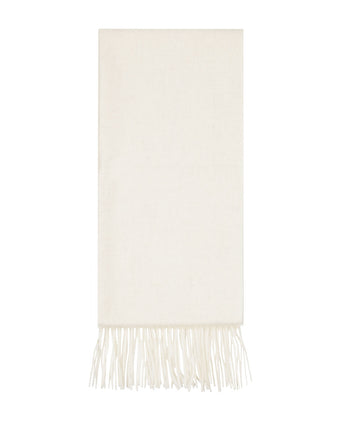 Scarf lambswool 190x48 | Beige